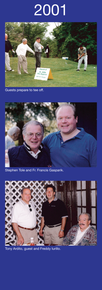 Fundraising - Golf for Hunger & Pool Party 2001