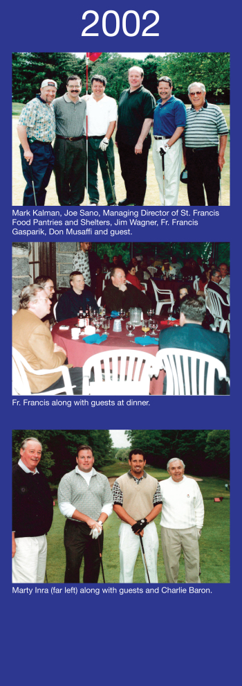 Fundraising - Golf for Hunger & Pool Party 2002