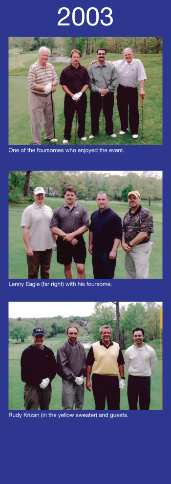 Fundraising - Golf for Hunger & Pool Party 2003