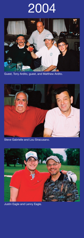 Fundraising - Golf for Hunger & Pool Party 2004