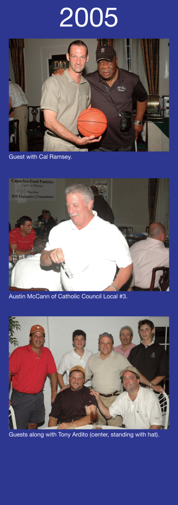 Fundraising - Golf for Hunger & Pool Party 2005