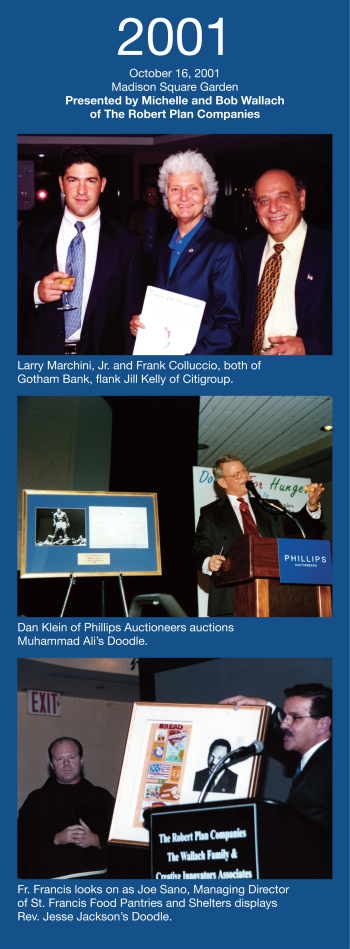 Fundraising - Doodle For Hunger II, 2001