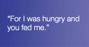 St. Francis Food Pantries: For I Was Hungry, And You Fed Me
